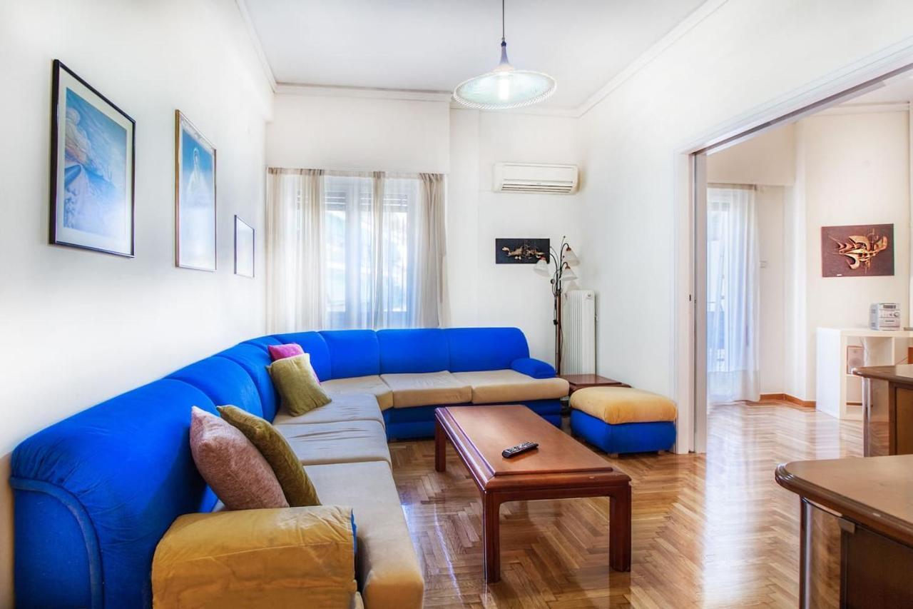 Spacious Flat Near Ampelokipoi Metro Station Афины Экстерьер фото