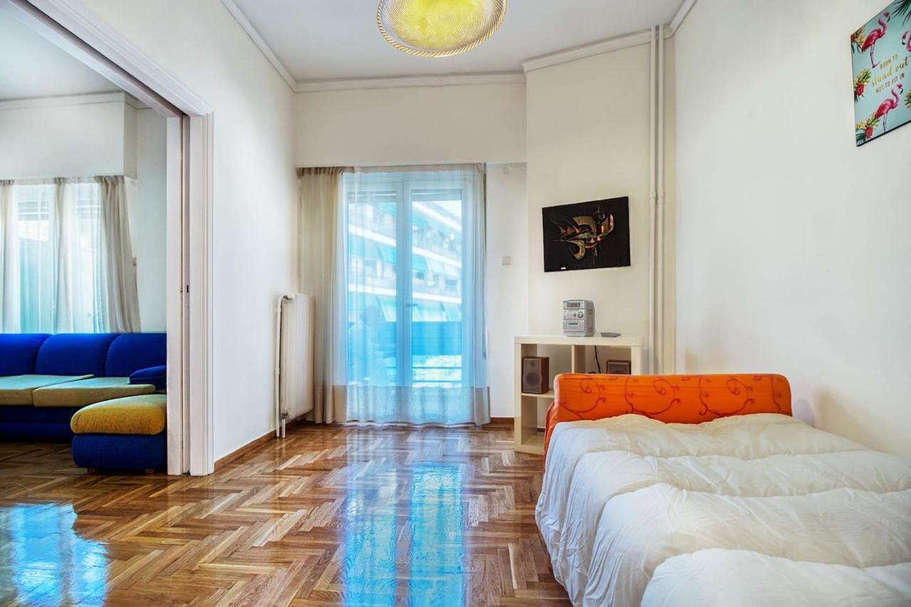 Spacious Flat Near Ampelokipoi Metro Station Афины Экстерьер фото